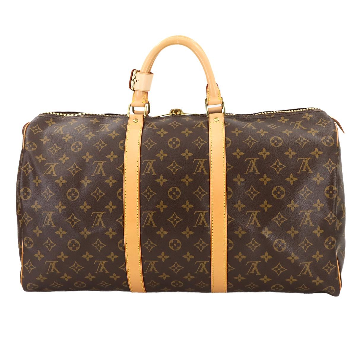 新品同様 ルイ ヴィトン LOUIS VUITTON モノグラム キーポル 50