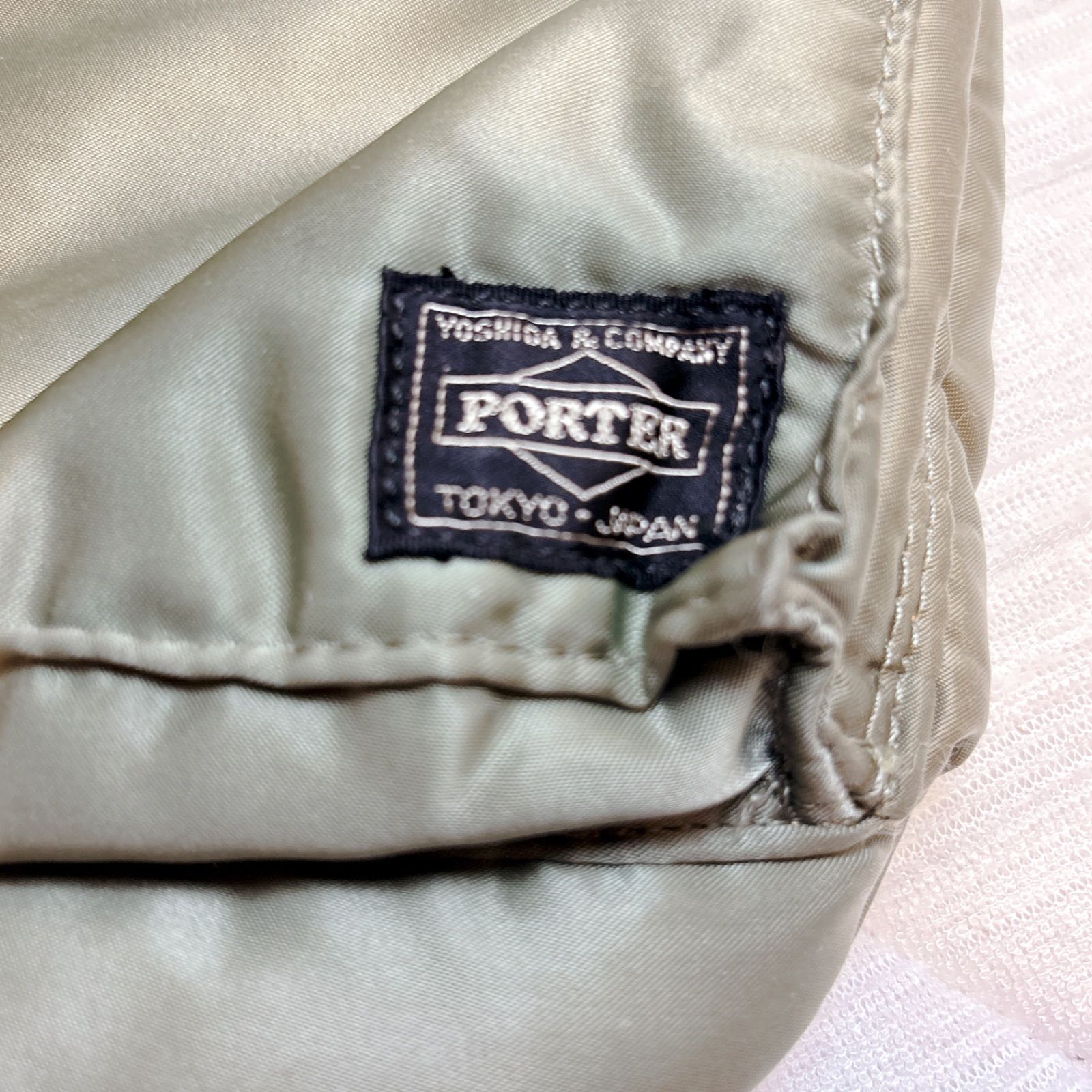 美品 PORTER 吉田カバン　タンカー　グリーン　ビジネスバック　希少　廃盤 美品 PORTER 吉田カバン タンカー グリーン ビジネスバック 希少