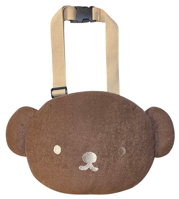 【限定セール，SALE】 【 miffy ミッフィー 】 ニコット mf 一緒におでかけふわもふボリス ブラウン ミッフィーグッズ クッション シートベルトクッション ドライブ お昼寝 カーグッズ チャイルドシート シートベル チャイルドシート用品
