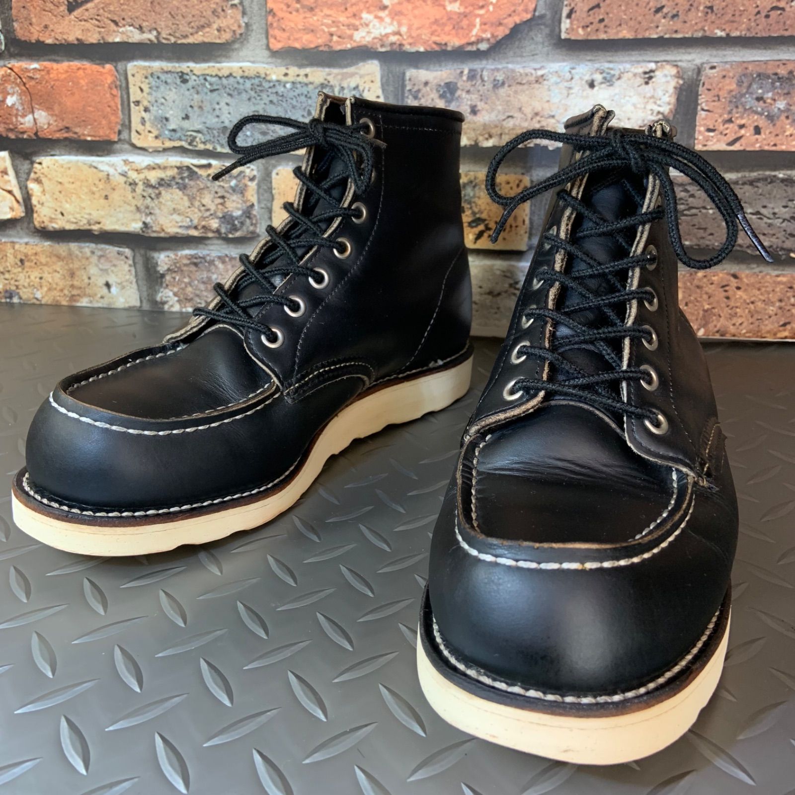 ☆REDWING 8179 1997年製 茶芯レザー US7E (24K8-8179-7) レッド