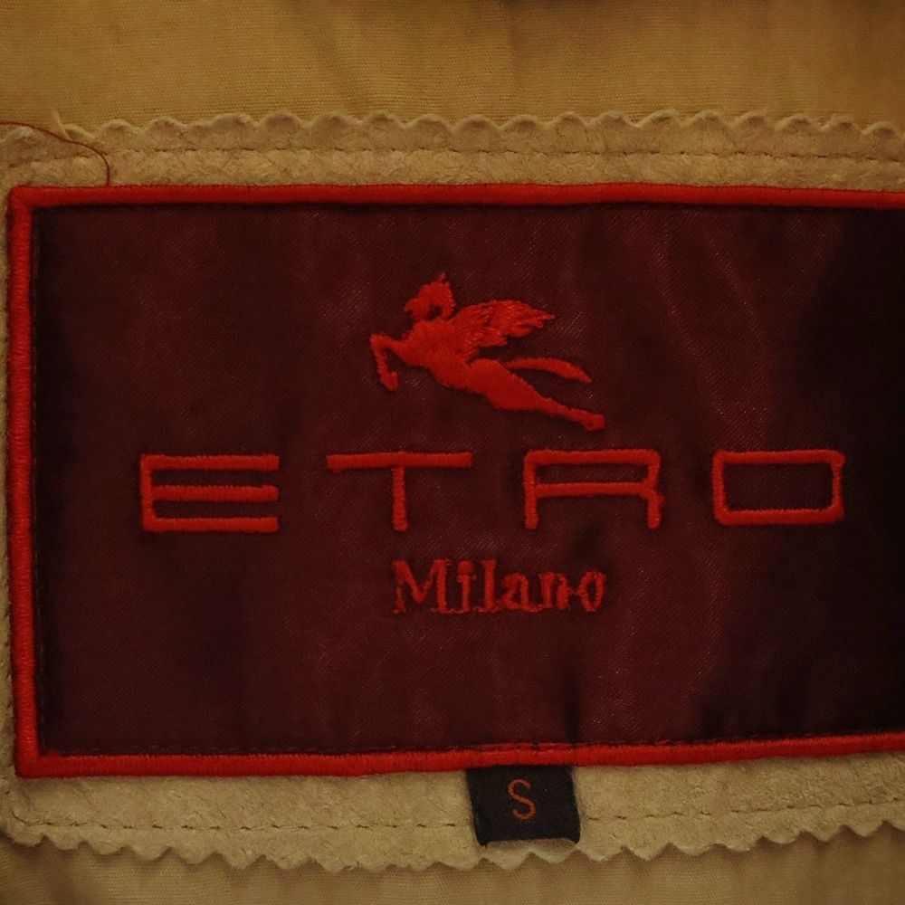 ETRO エトロ スウェード ジップアップ レザージャケット S ETRO(エトロ) レザージャケット(メンズ) - 海外通販のBUYMA