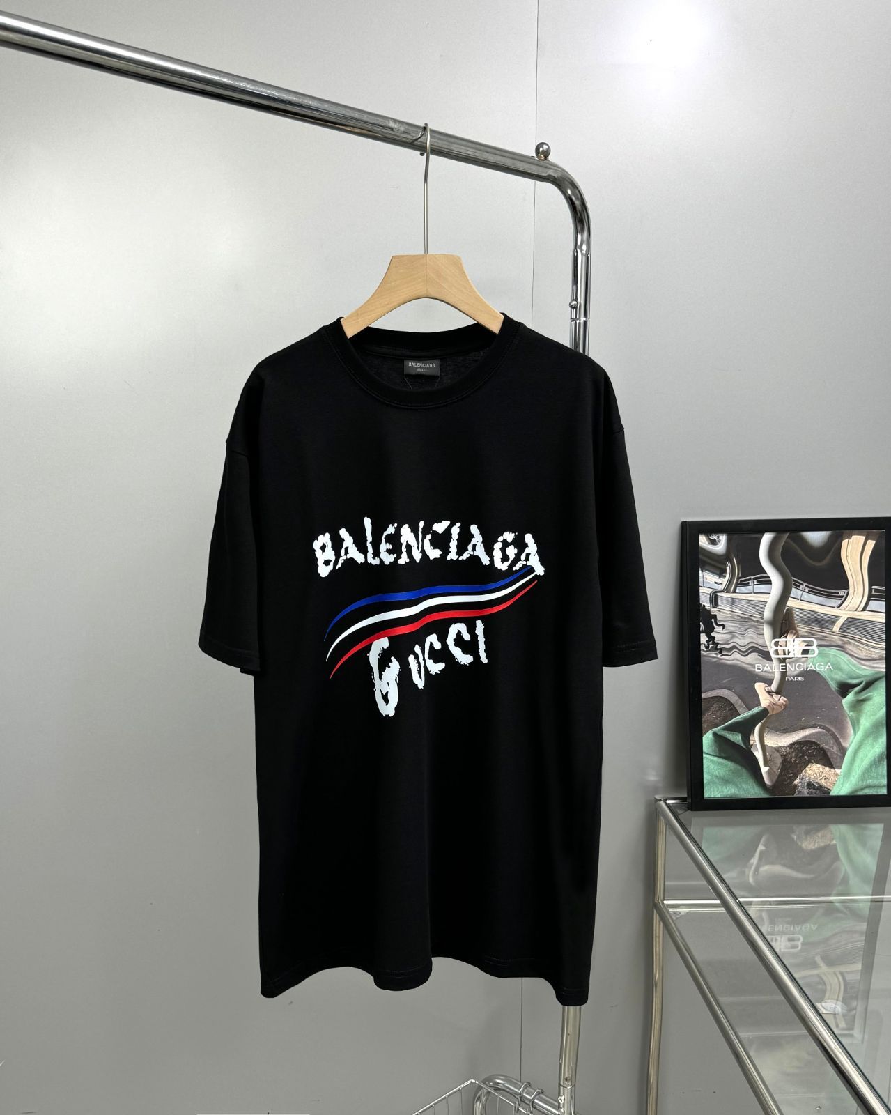 Balenciaga バレンシアガ24SS新作コーラグラフィックコーブランドグッチプリント半袖Tシャツ - メルカリ