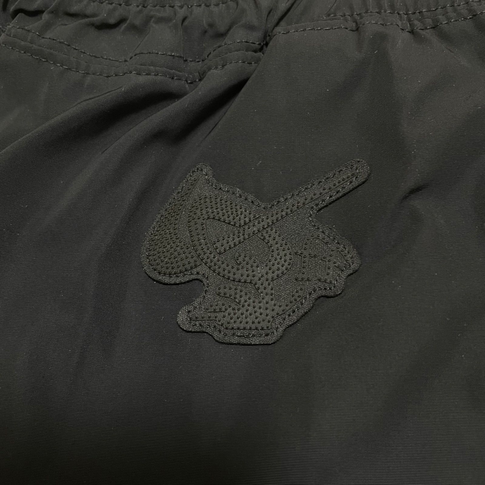 OFF-WHITE NIKE ロゴ刺繍 トラックロングパンツ DN1705-010 BLACK L 