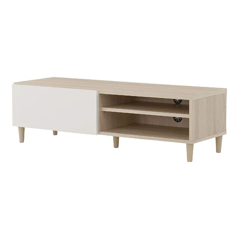 ​【美品】佐藤産業 Cerise (セリース) テレビ台 / ローボード / ホワイト 幅120cm ] テレビボード インテリア テレビ台のオンラインストア