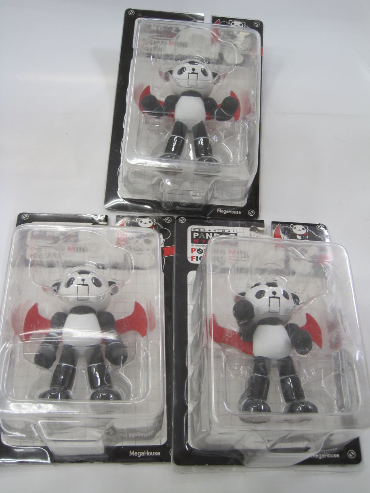 PANDA-Z ポージングミニフィギュア 3種セット パンダーゼット POSING