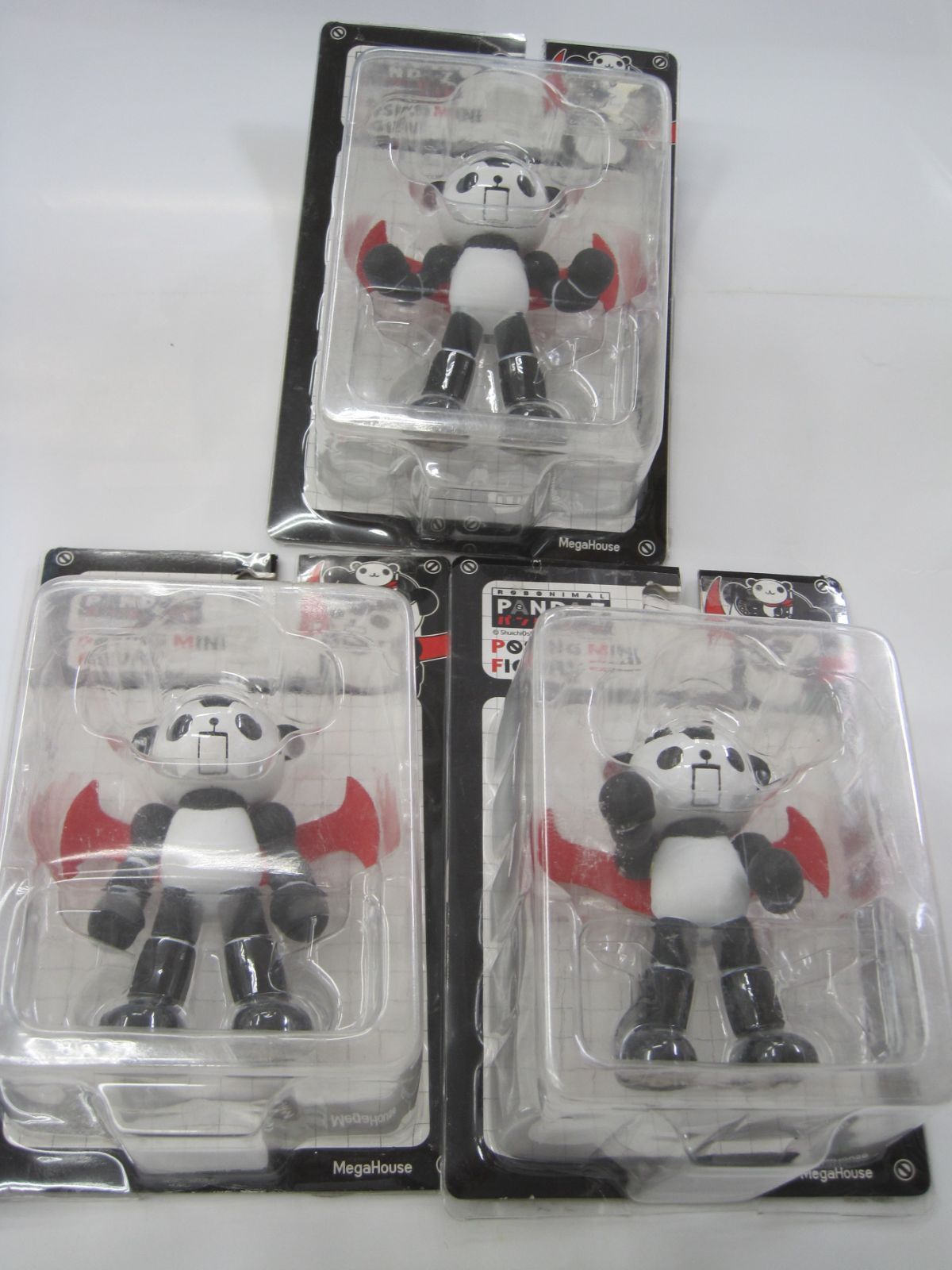 PANDA-Z ポージングミニフィギュア ３種セット パンダーゼット POSING MINI FIGURE パンダーZ フィギュア 人形 グッズ  コレクション メガハウス - メルカリ