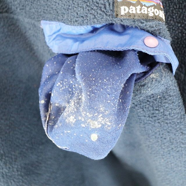 Patagonia パタゴニア スナップT フリースジャケット ワンポイントロゴ 