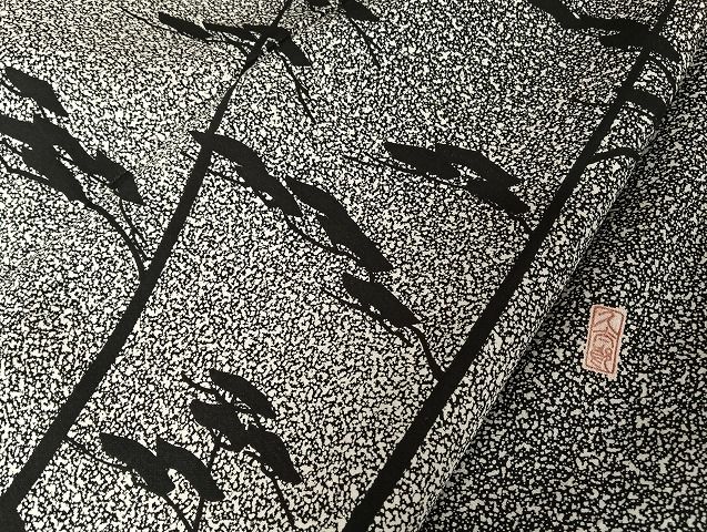 平和屋着物○二代目 川村久太郎 訪問着 松シルエット たたき染め 正絹