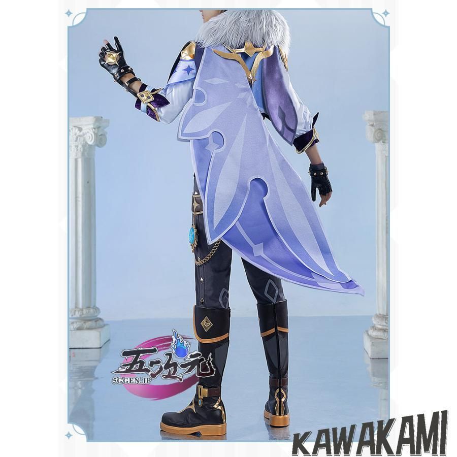 猫屋小舗 原神 コスプレ ガイア 衣装 ウィッグ 靴 追加可