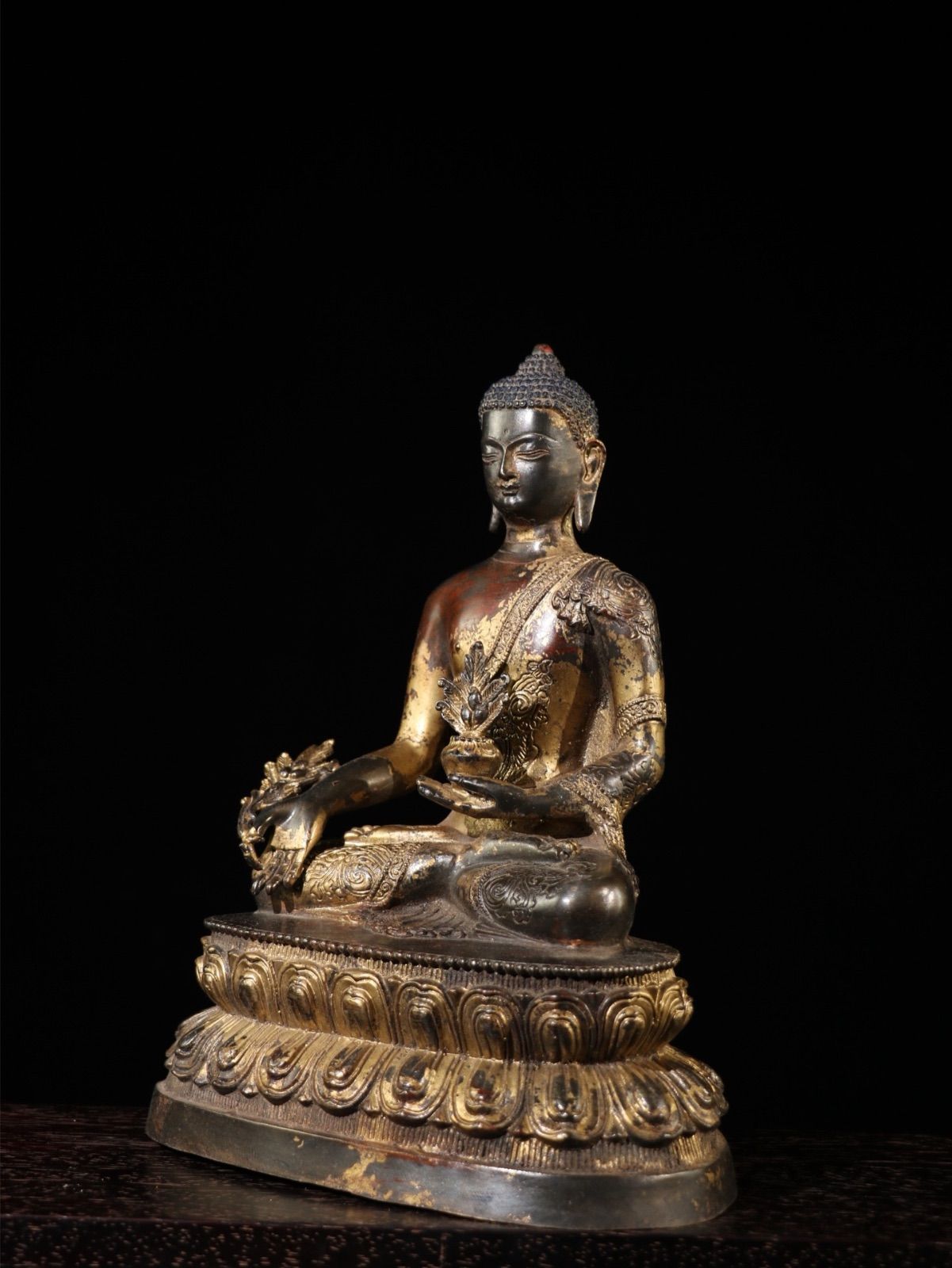古美術品 仏像 銅像 薬王菩薩仏像 時代物 置物 大型 - メルカリ