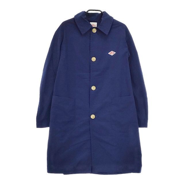Danton ナイロン JD-8642 NYLON TAFFETA ステンカラーコート ネイビー