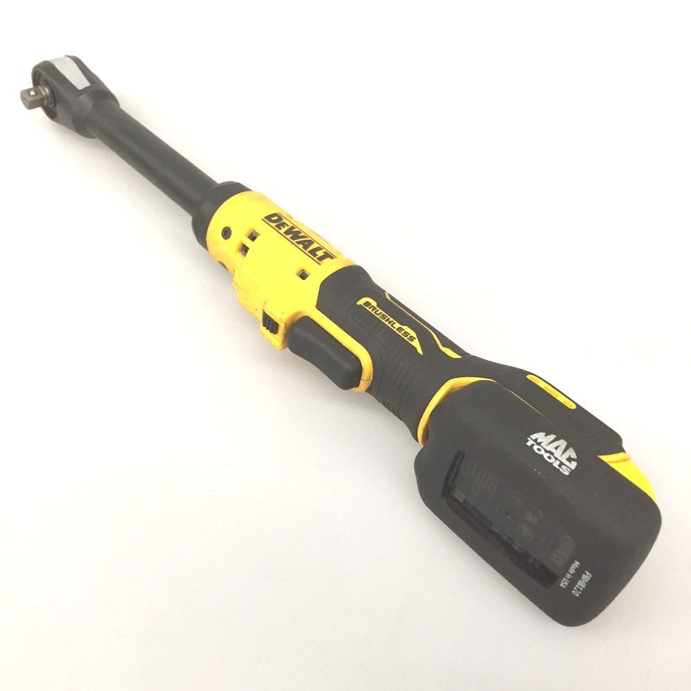 △△DEWALT デウォルト 3|8 コードレスラチェット 充電池1個付 dcf503e イエロー