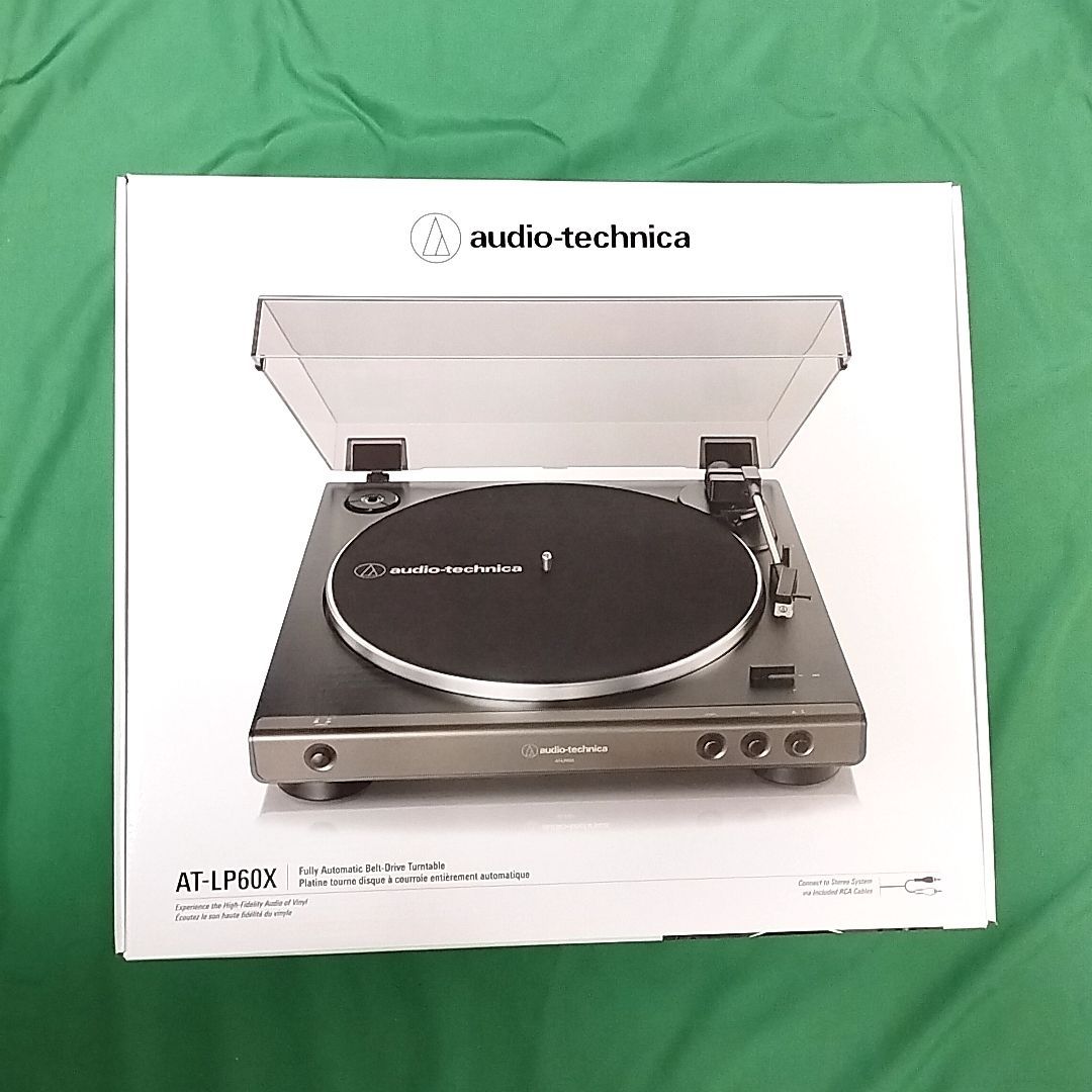 新品未開封 オーディオテクニカ レコードプレーヤー AT-LP60X