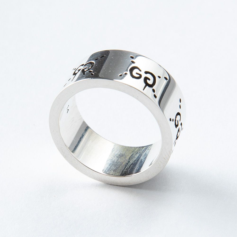 GUCCI グッチ ゴースト GHOST シルバー リング 指輪 RING 14 メンズ
