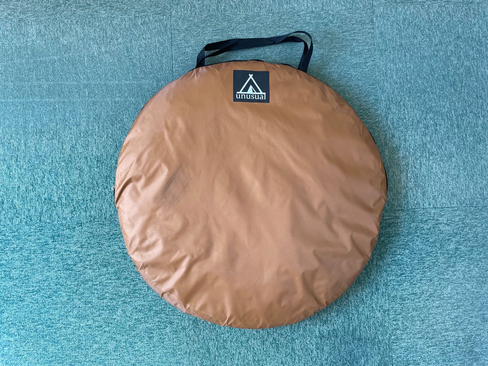 オレンジunusual-アンユージュアル- 防災/アウトドア 一人用テント 縦型 Amazon.co.jp: 非常用 一人テント 3WAYで使用可能 ワンタッチ