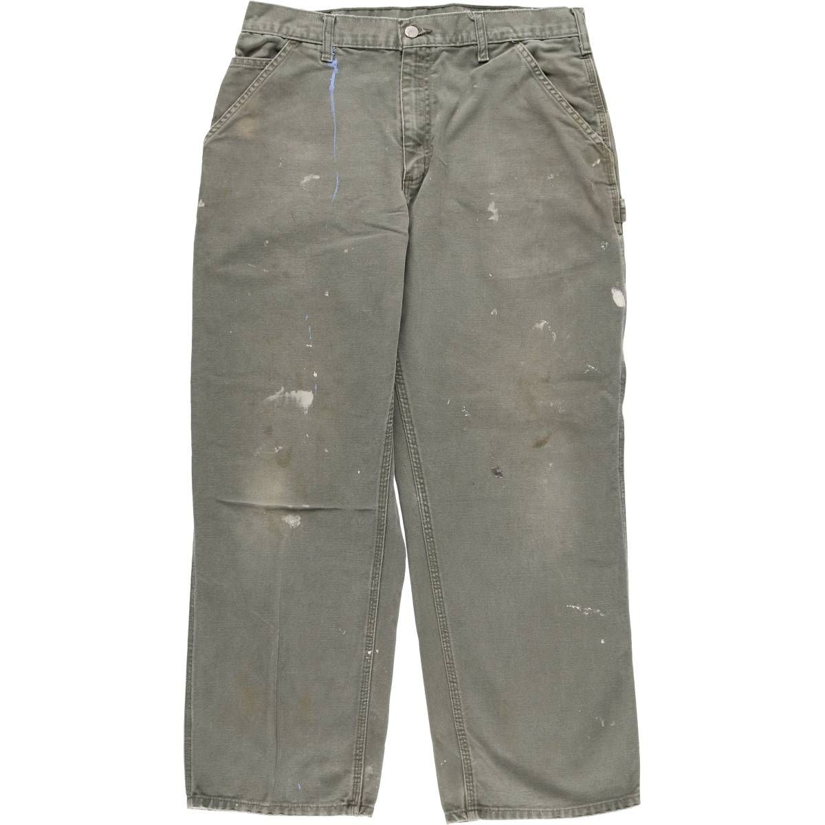 古着 カーハート Carhartt Original Dungaree Fit ペイント
