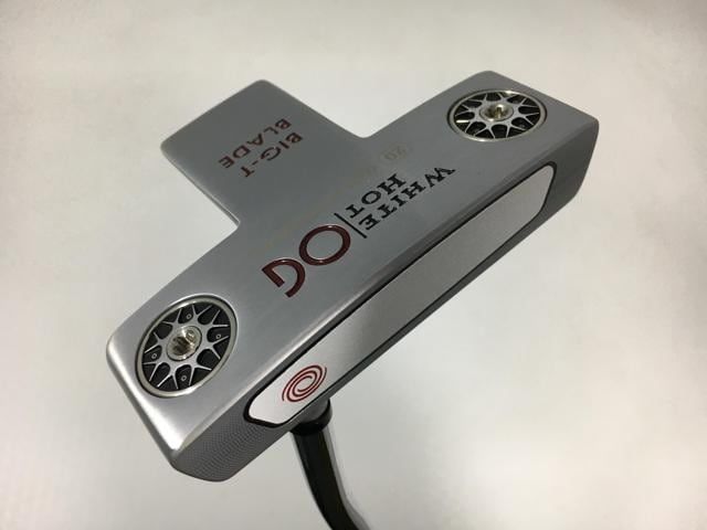 【中古ゴルフクラブ】【超美品】オデッセイ ホワイト ホット OG BIG T パター STROKE LAB(ストローク ラボ)シャフト パター【14日間返品OK】
