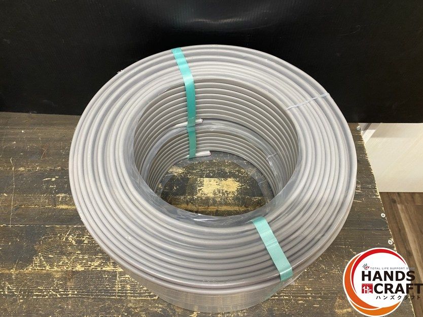 ● 弥栄 VVF 3×2.0mm×2巻 伝票直貼り 製造より１年以内のものを発送します ハンズクラフト久留米上津BP店 HRDEVELOPMENT_JP