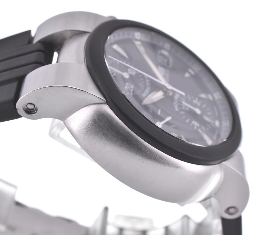 オリス ORIS 7521-44 TT1 クロノグラフ デイト 自動巻き メンズ E