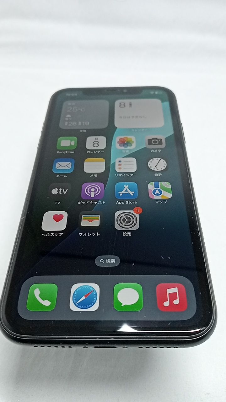 電池新品！ iPhoneXR A2106 128GB 本体 ブラック SIMフリー 253077937 