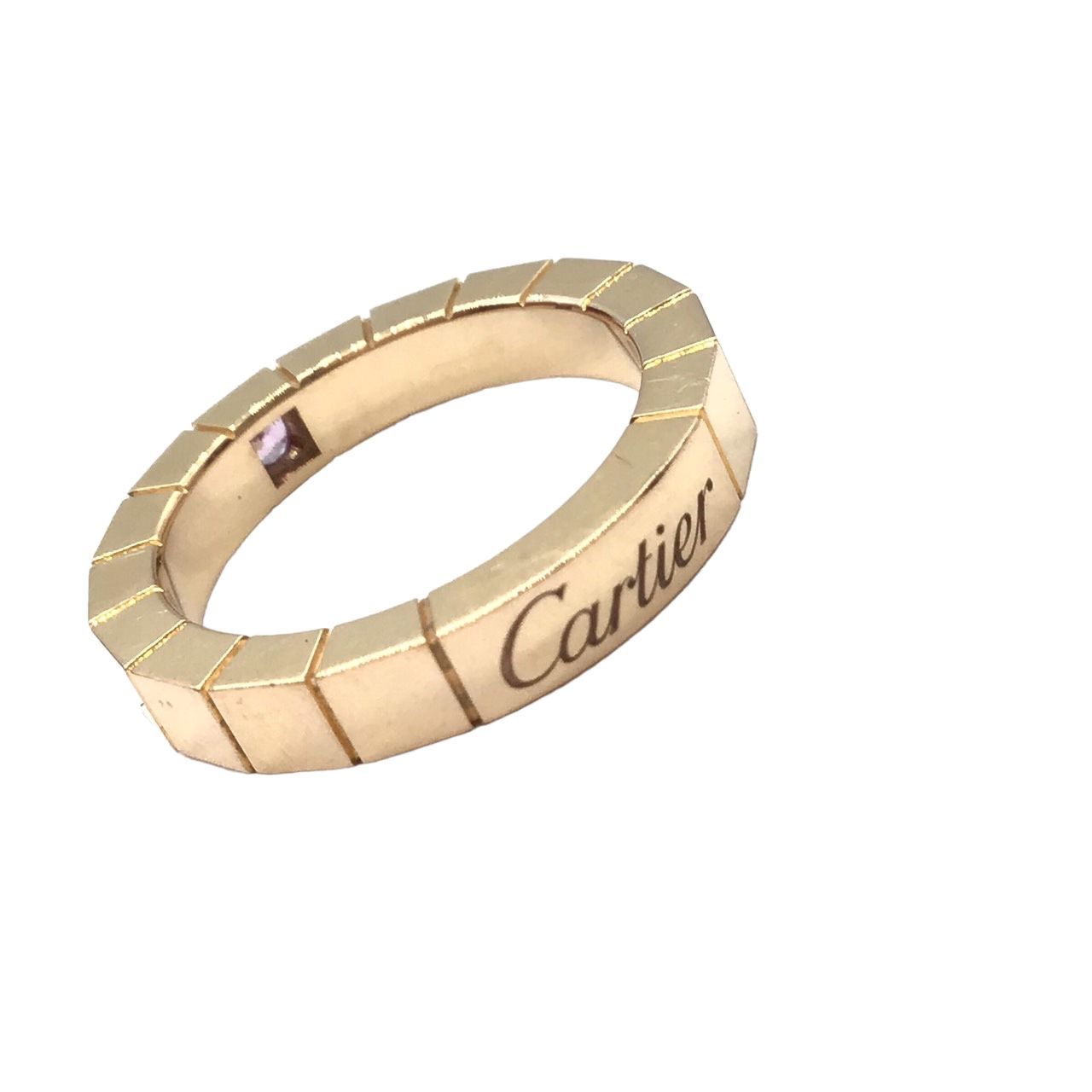 Cartier カルティエ ラニエール リング #45 1P ピンクサファイア PG ピンクゴールド リング 指輪 ファッションリング アクセサリー  エンゲージリング レディース - メルカリ