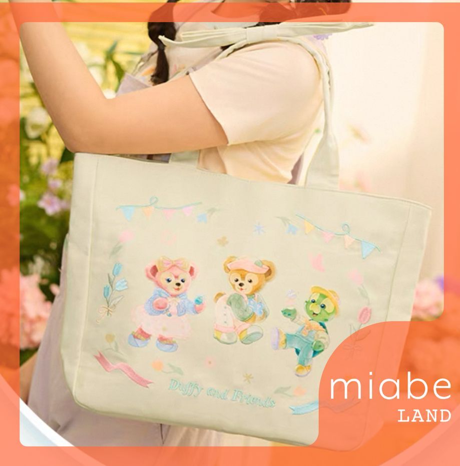 上海ディズニー リーナベル&ジェラトーニ トートバッグ リーナベル ふわふわ トートバッグ| 上海ディズニー・定番
