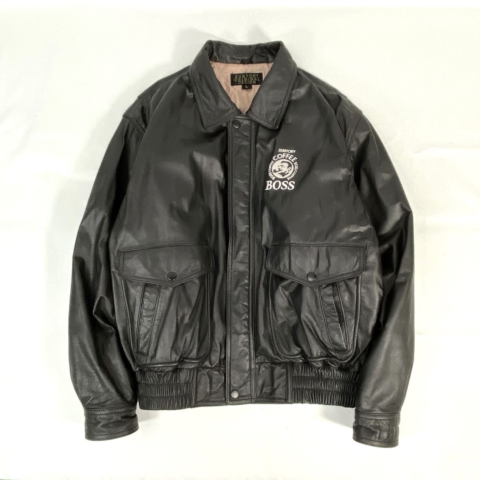 BOSS COFFEE ボスジャン スカジャン デガロゴ ブルゾンジャケット