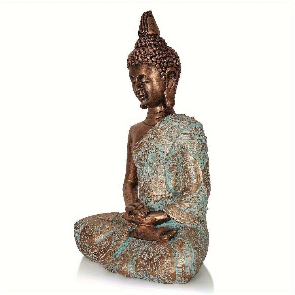 古美術・タイ仏教・旧蔵銅鎏金【釈迦牟尼仏】・純手作り・供養