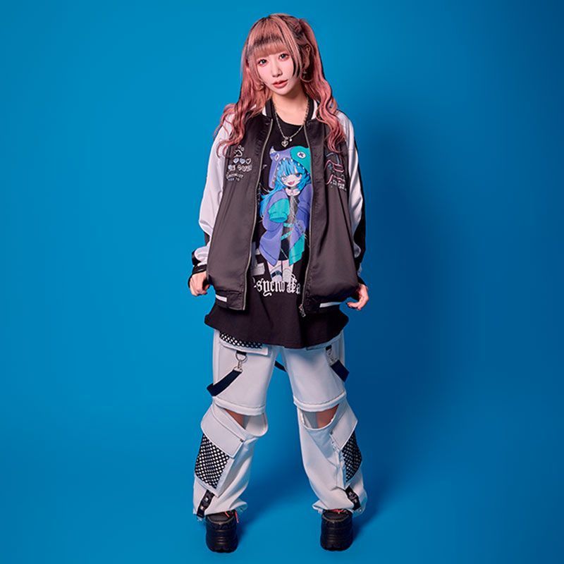 PSYCHO NATION サイコネーション 【3サイズ/2カラー】寝田ルネ コラボ