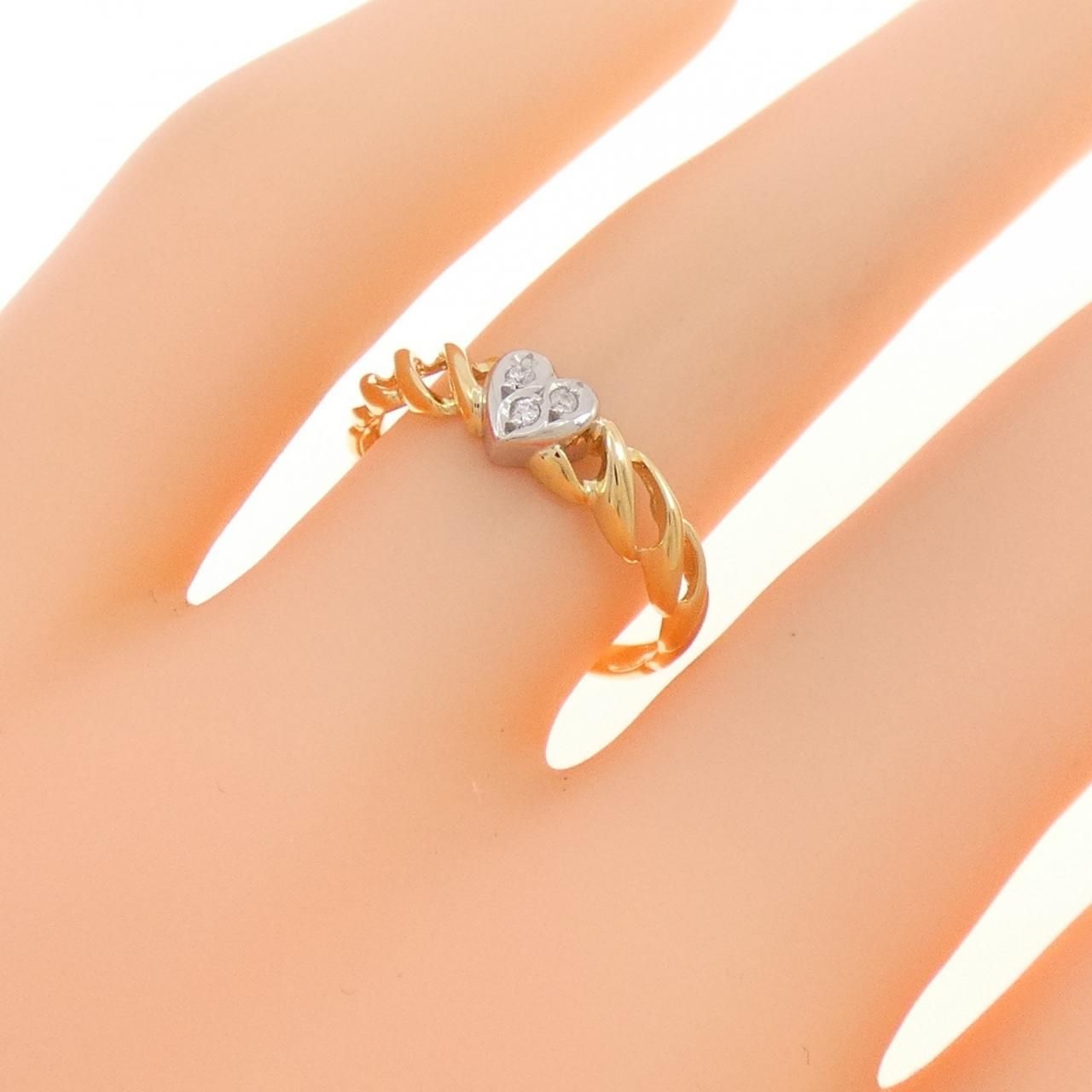 ⭕️最終価格⭕️pt900 Ｋ18 ダイヤモンドリング 石川暢子】 Pt900/K18ダイヤモンドリング (NO.128429-B) – JEX
