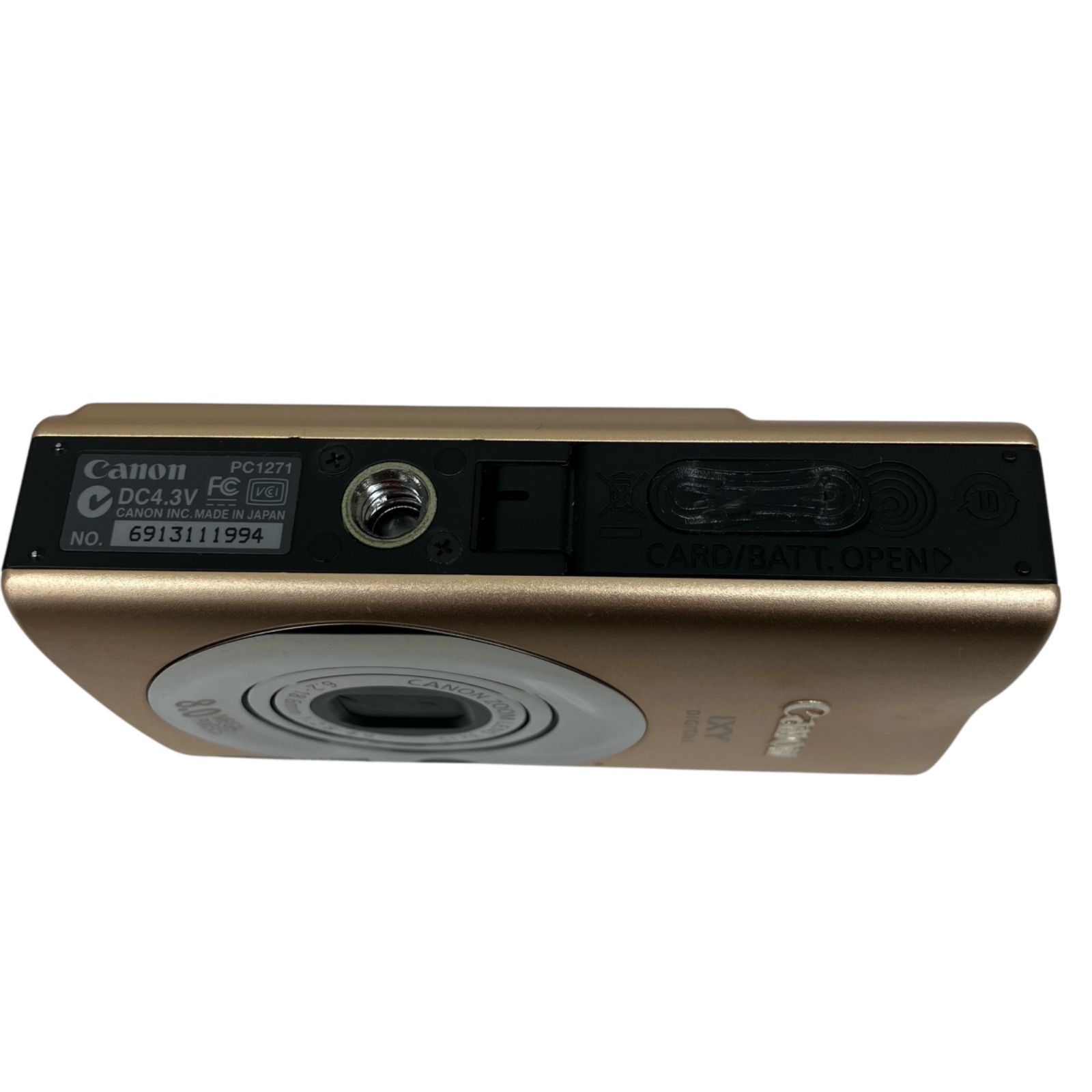 【極美品】Canon IXY 20IS デジカメ ゴールド PC1271 極美品】Canon IXY 20IS デジカメ ゴールド PC1271 - メルカリ