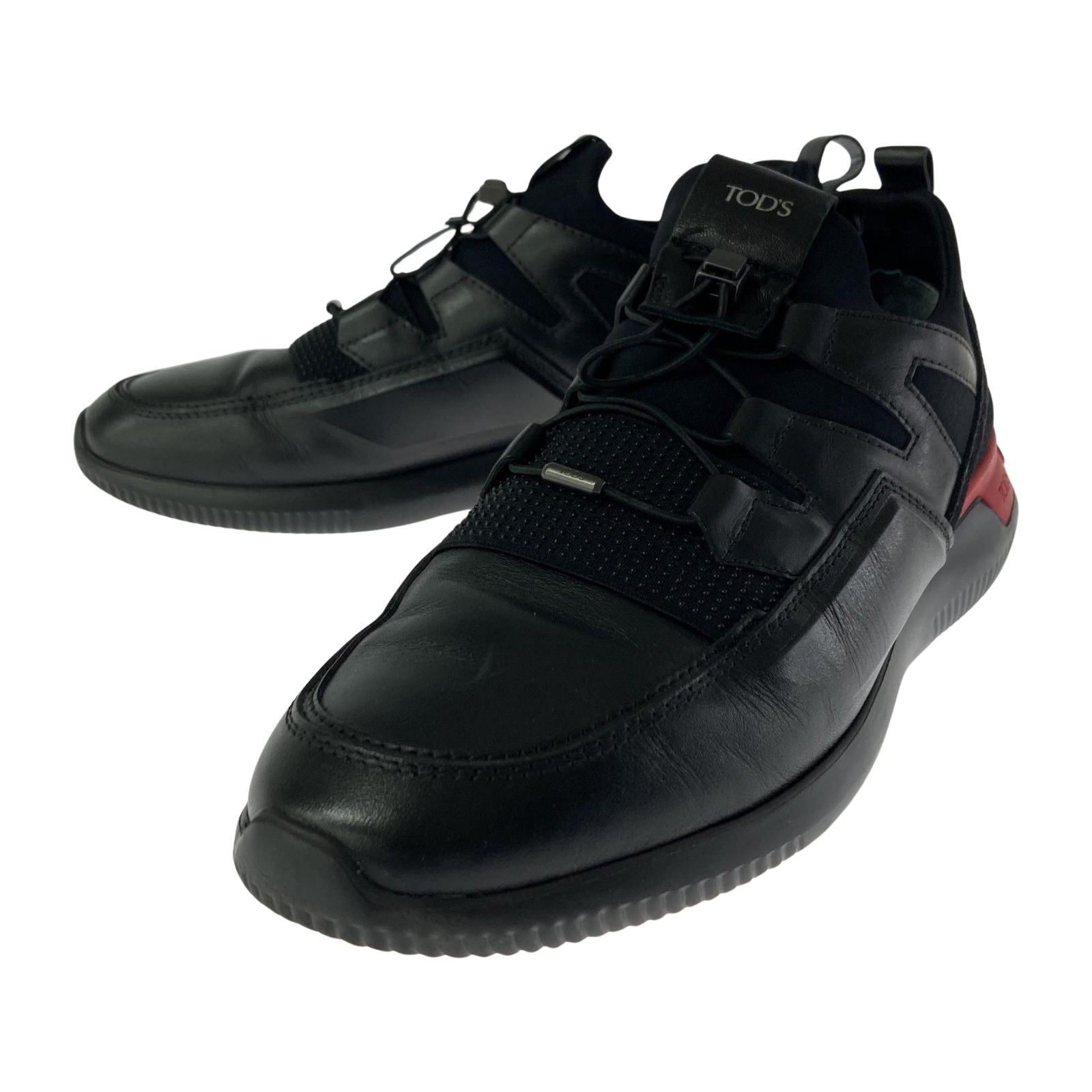 TOD'S トッズ 素材切替スニーカー size7/ブラック