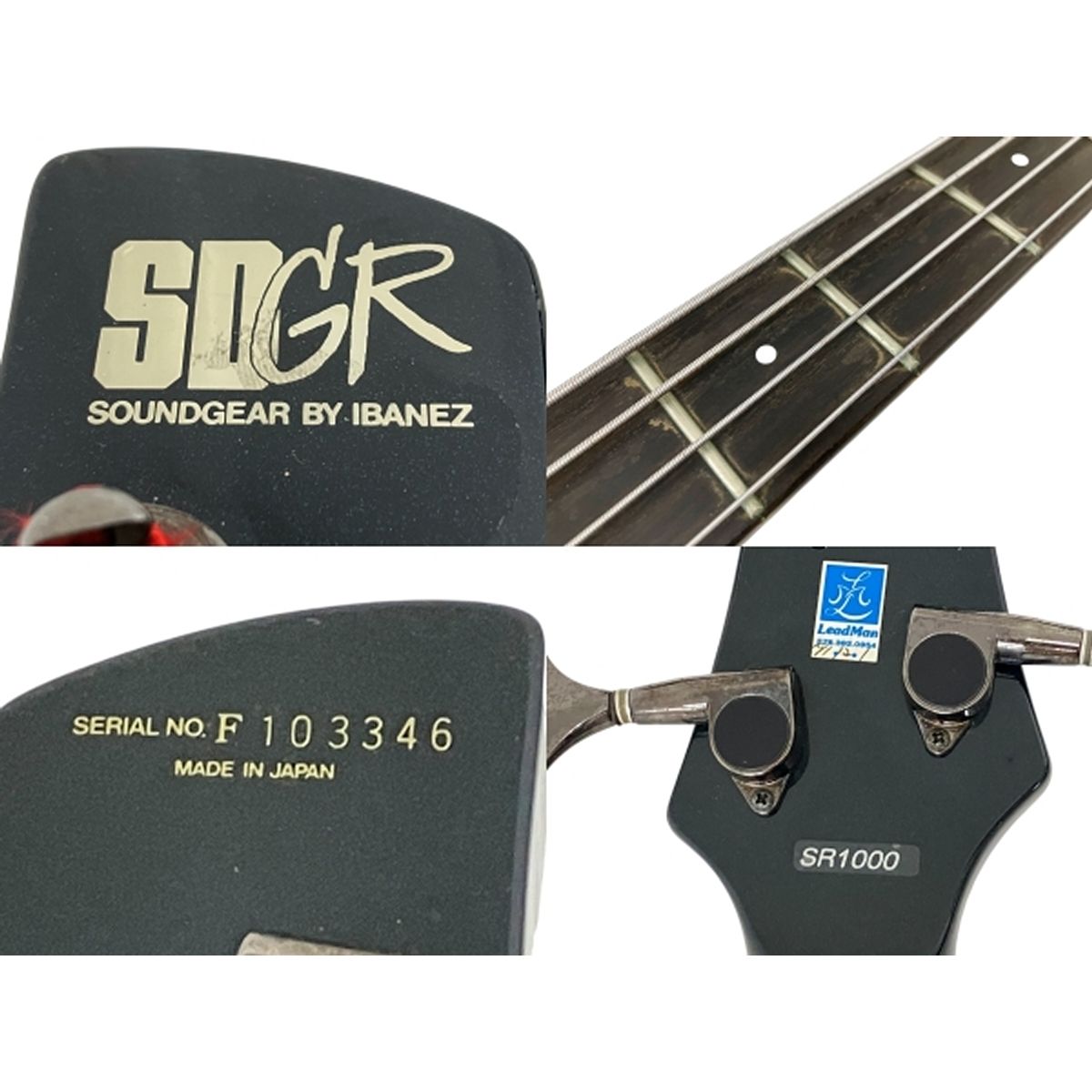 ソフトケース付きIbanez SDGR アイバニーズ エレキベース SR400