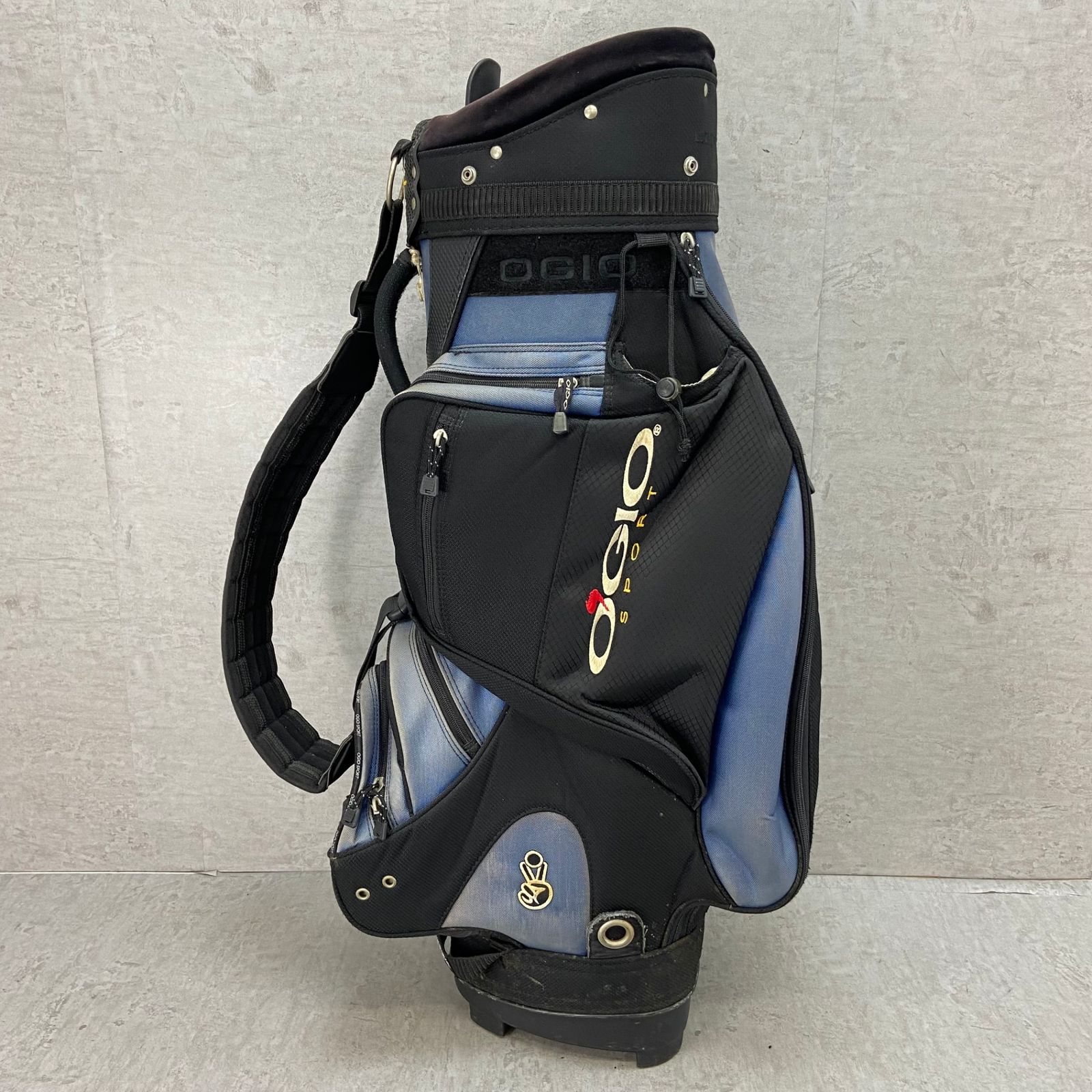 OGIO オジオ ゴルフ用 キャディバッグ カート式 約10型 約25cm 6