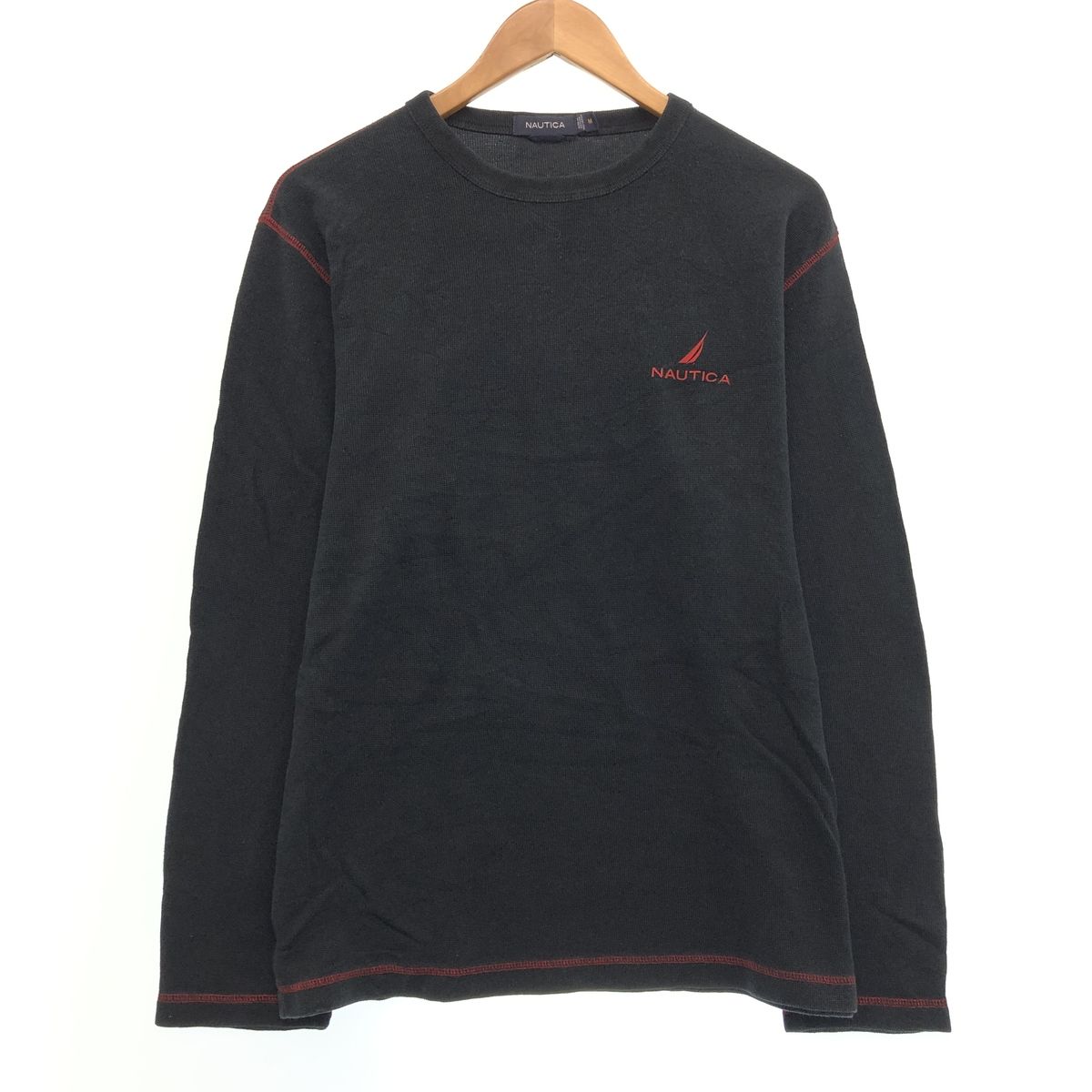 古着 00年代~ ノーティカ NAUTICA サーマルロンT ワッフル メンズM相当/eaa430995