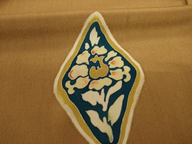 平和屋着物○アンティーク 大正ロマン 訪問着 花菱文 正絹 逸品 AAAT6614ck