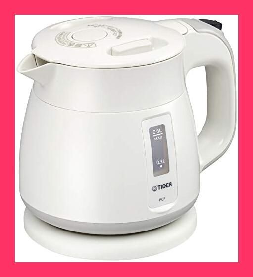 タイガー 電気ケトル わく子 0.6L:PCF-G060 S15-1U】未使用！タイガー TIGER 電気 ケトル わく子 容量0.6L PCF- G060 P ピンク 業務用 買い替え の落札情報詳細 - Yahoo!オークション落札価格検索 オークフリー 新品TIGER 電気ケトル PCF-G060-W 0.6L ホワイト２５年製