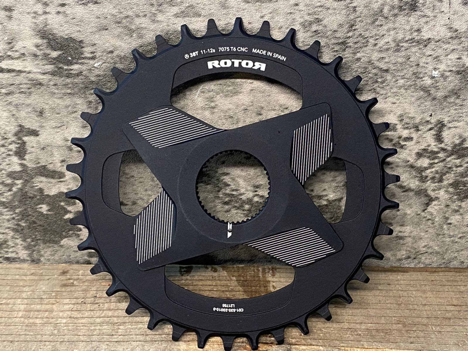 JJ290 ローター ROTOR チェーンリング 38T ダイレクトマウント ナローワイド 11 12s