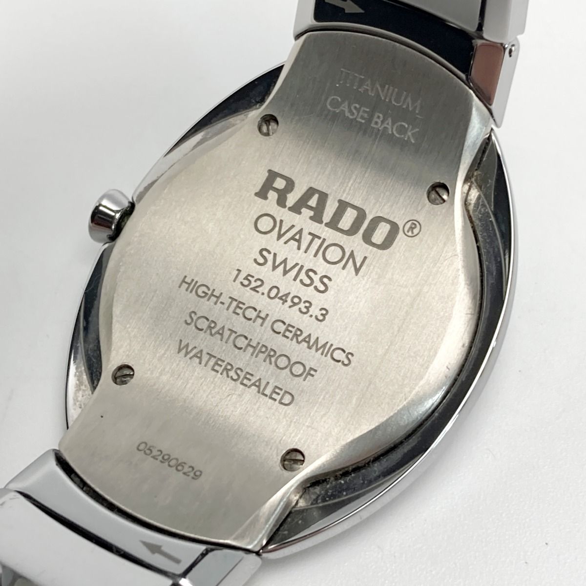 RADO ラドー オベーション デイト 152.0493.3 ブラック クォーツ 