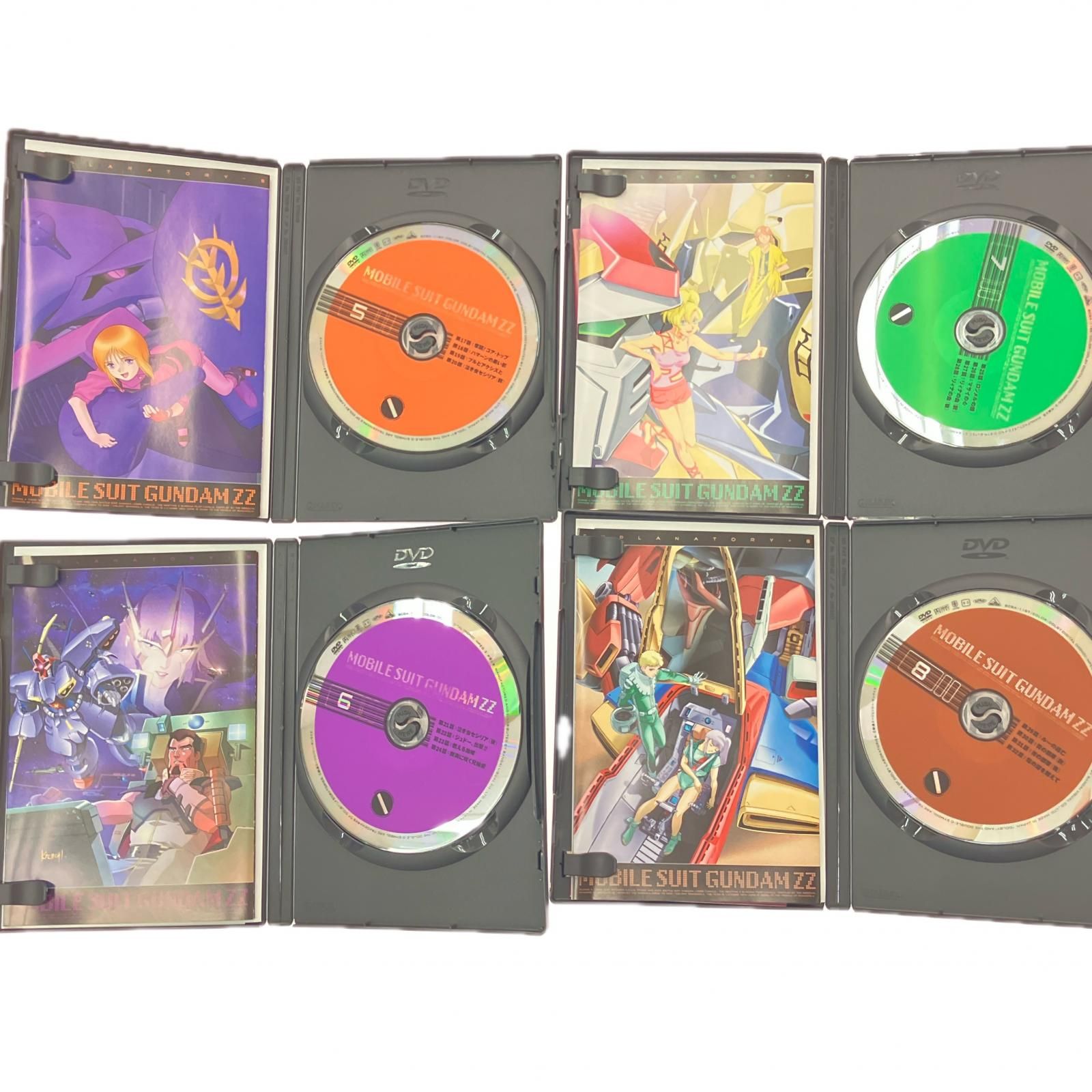 ▽▽バンダイビジュアル 機動戦士ガンダムZZ DVD-BOX 1-3 全12巻