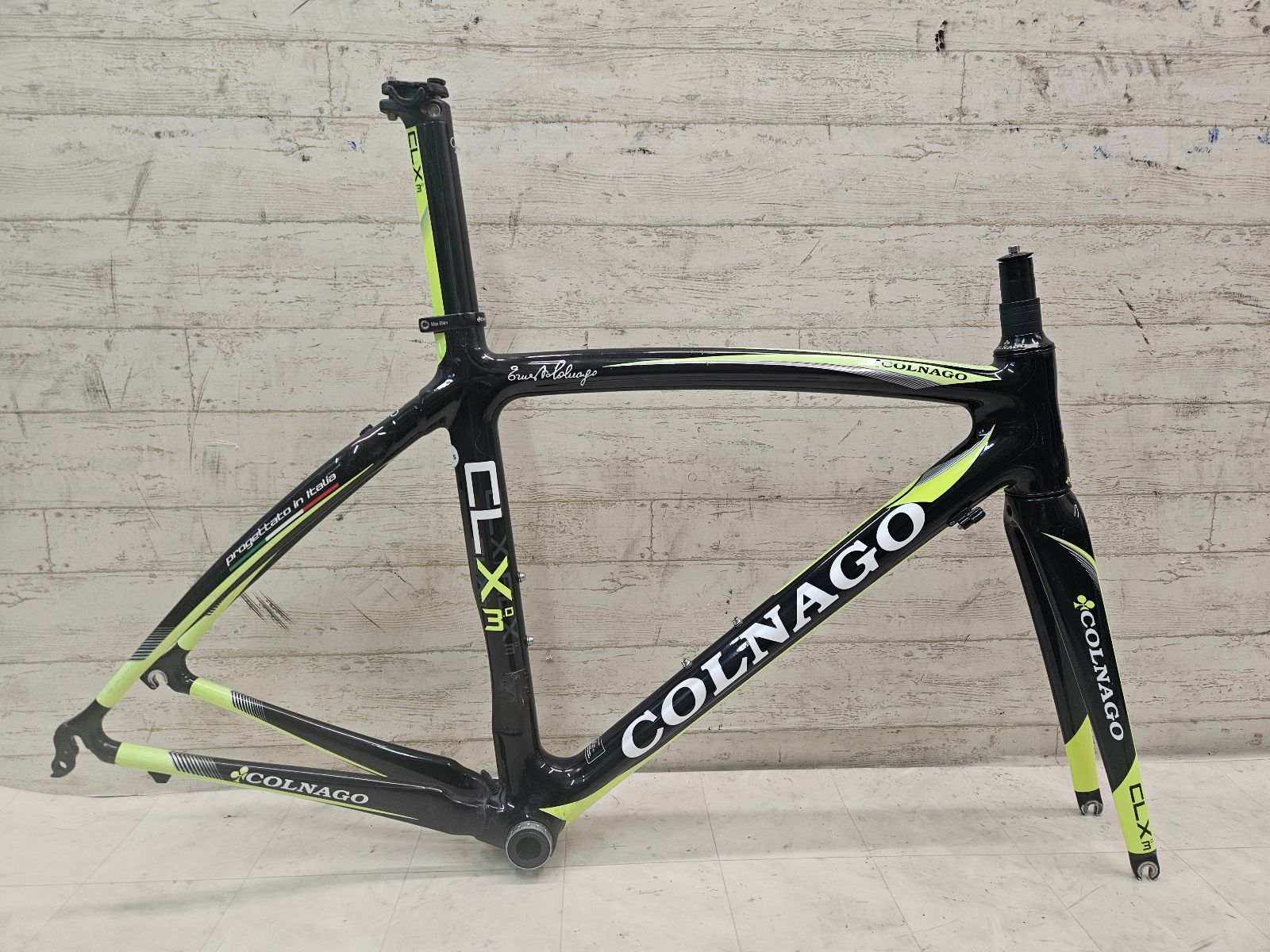 西濃運輸 発送のみ COLNAGO CLX3.0 size 48s 160-170cm FS 2012 コルナゴ フレームセット カーボン ロード T-973