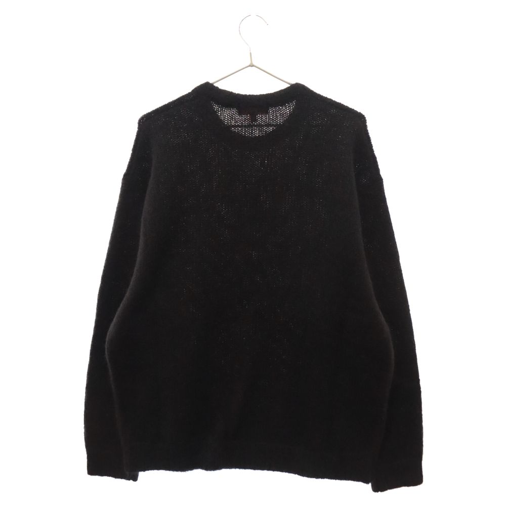 SUPREME (シュプリーム) 22AW Mohair Sweater モヘアニット 長袖セーター ブラック - メルカリ