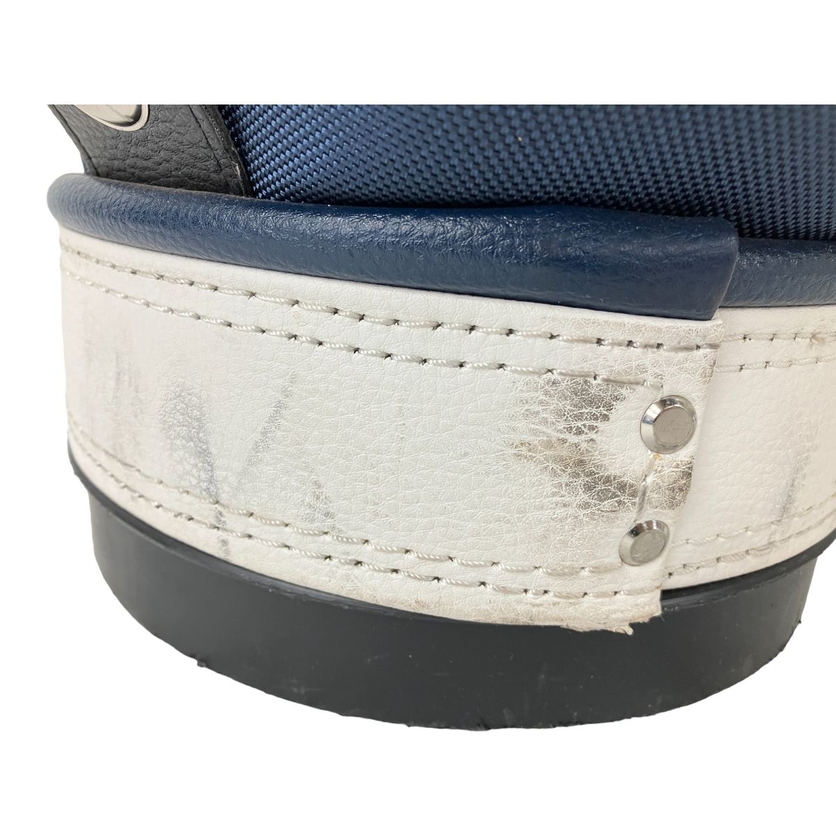 JONES RIDER キャディバッグ ゴルフバッグ ネイビー系 ジョーンズ 中古 