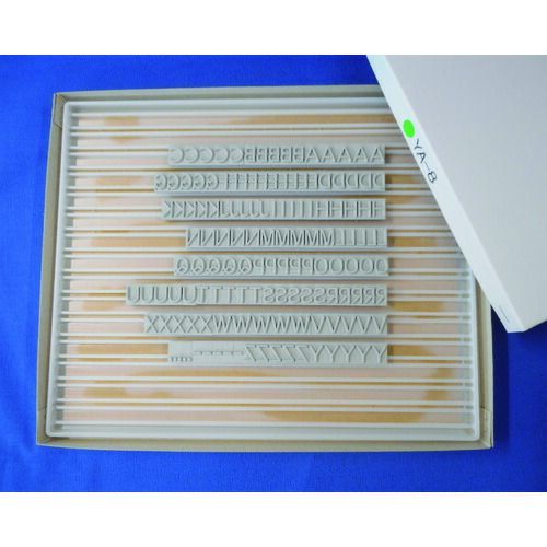 テクノマーク 活字ＹＡ−８ 英字セット