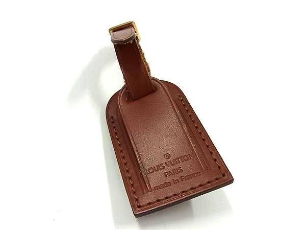 □美品□ LOUIS VUITTON ルイヴィトン ネームタグ バッグチャーム