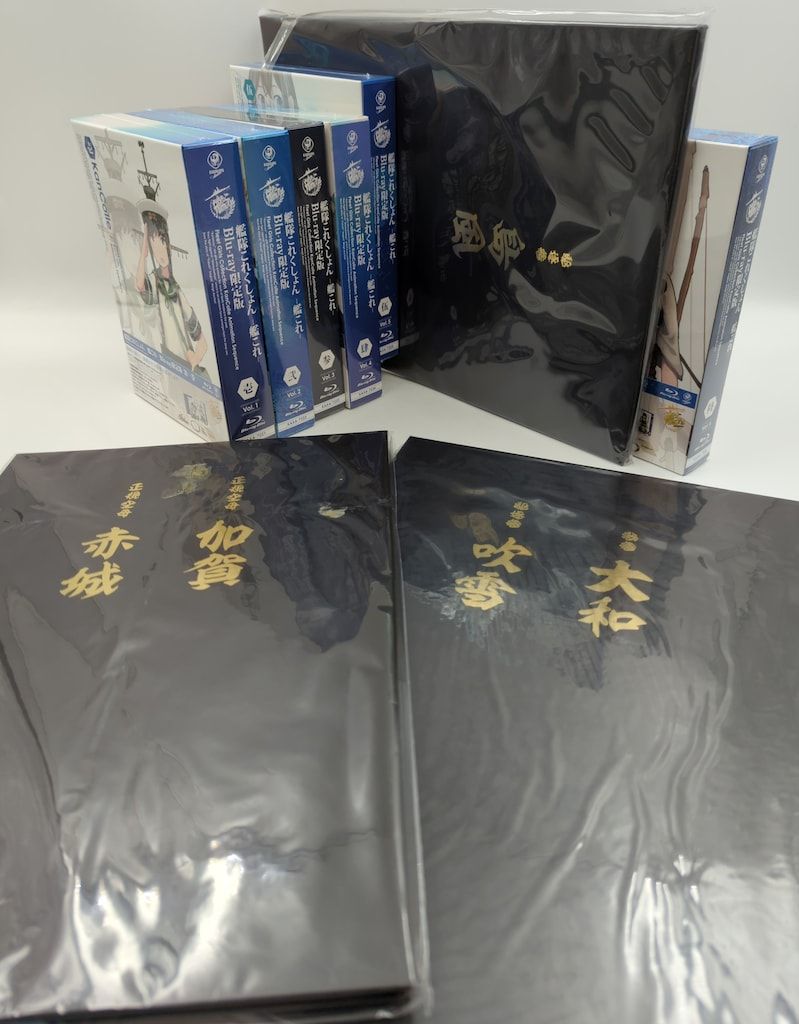 アニメBlu-ray 艦隊これくしょん-艦これ- 版全6巻 セット 未開封難あり