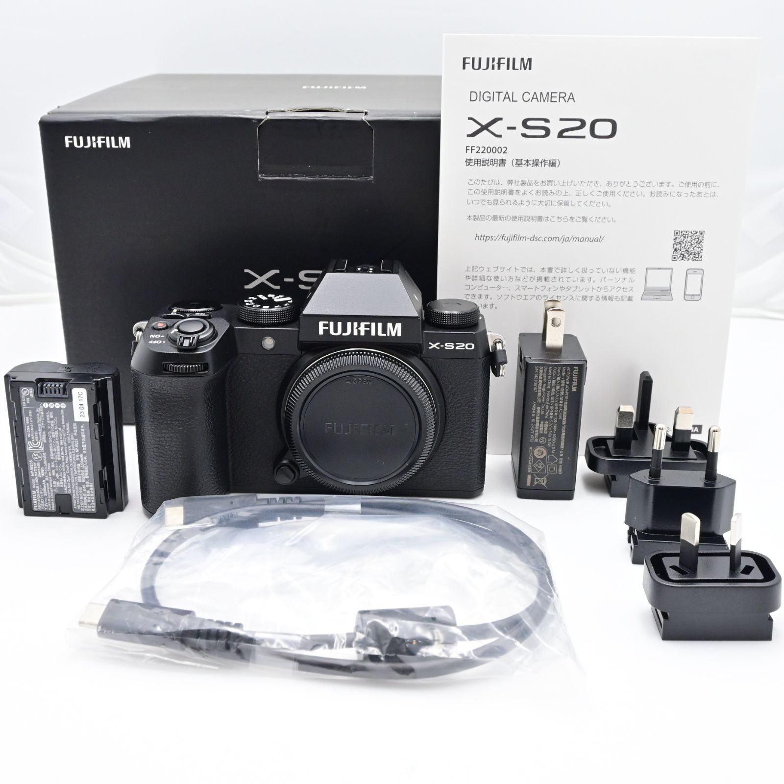 ボディ X-S20 FUJIFILM 富士フイルム ミラーレス一眼カメラ ミラーレス