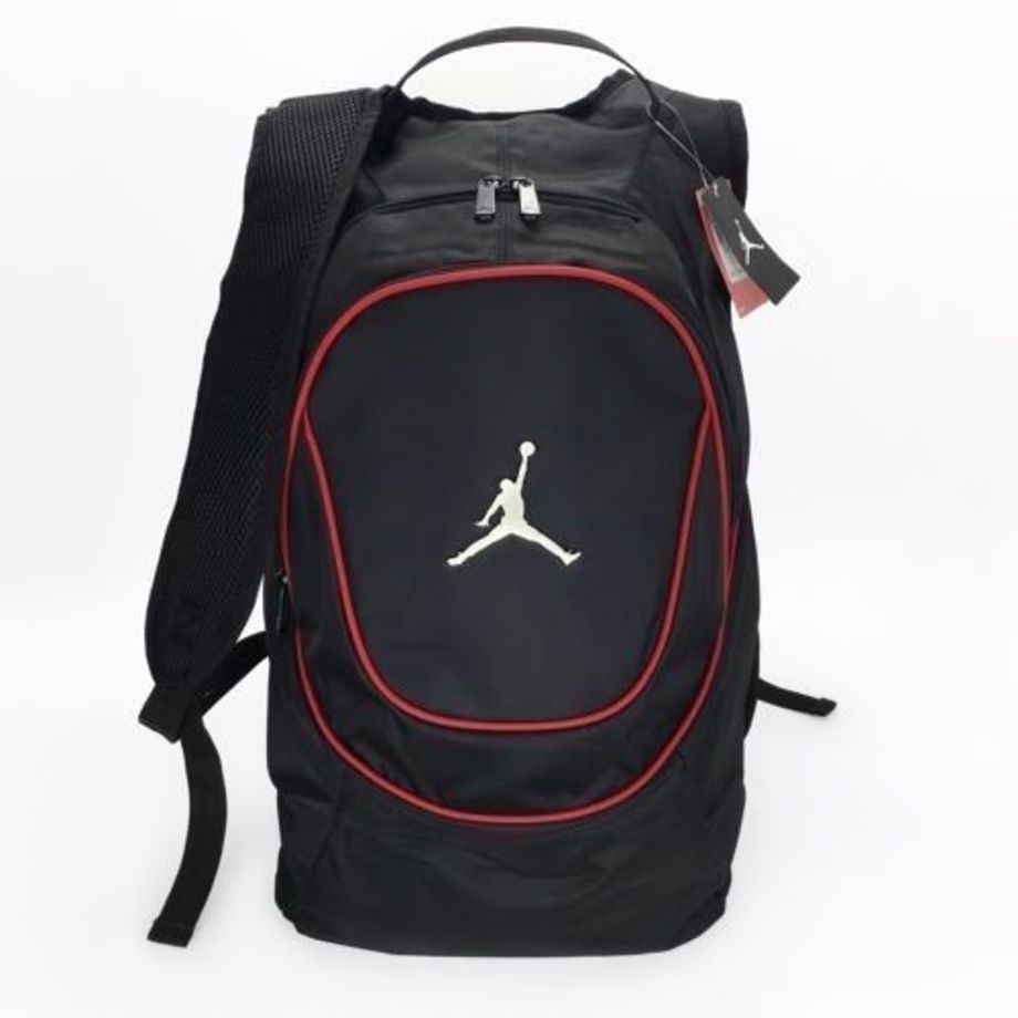 日本未入荷モデル NIKE ナイキ AIR JORDAN エア ジョーダン JUMPMAN ジャンプマン 大容量 バックパック リュック 黒 赤  USA正規品 - メルカリ