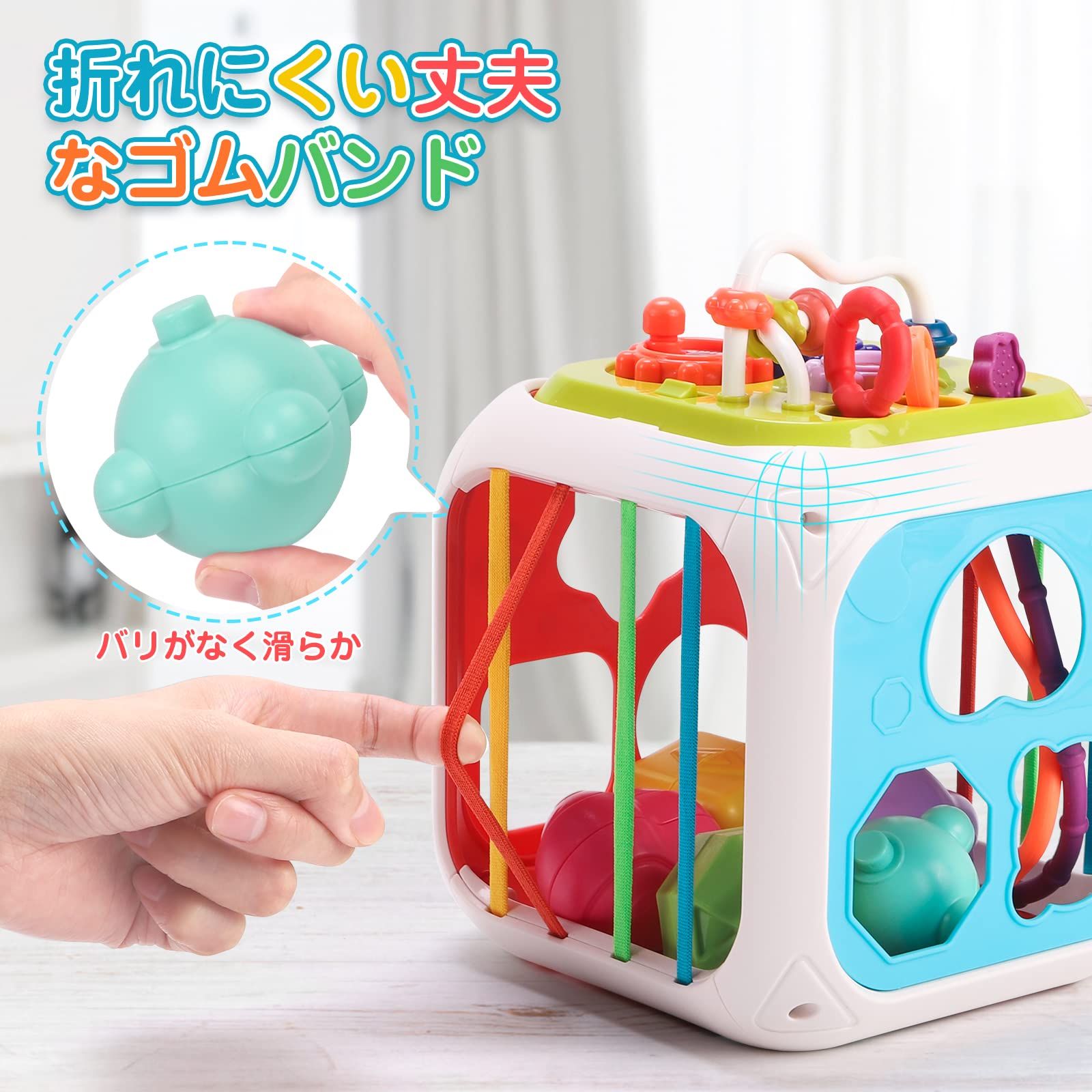 新品 Qizebaby 赤ちゃん・幼児のおもちゃ 形合わせおもち 知育玩具 ベビーおもちゃ 教育おもちゃ 早期教育 スタッキングゲーム モンテッソーリ おもちゃ図形認知 色認識 感覚玩具 楽器玩具 遊び入園祝い 出産祝い プレゼント ギフト 0歳以上