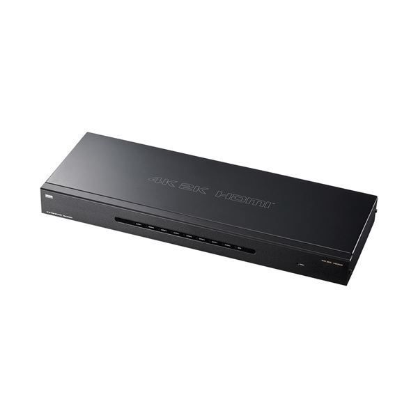 サンワサプライ 4K2K対応HDMI分配器 8分配 VGA-UHDSP8